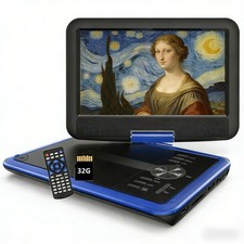 9.5" Portable DVD Player for