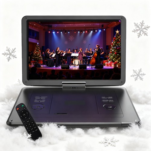 Portable dvd player with - 17.5",