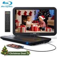 17.6" Portable Blu Ray DVD