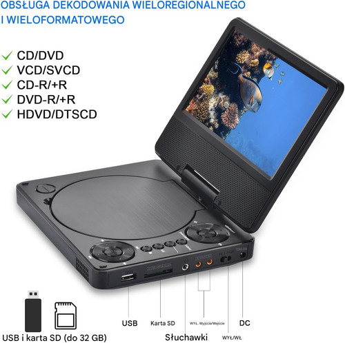 Mini portable dvd player - dvd,