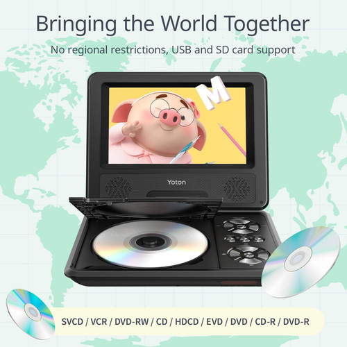 Yoton portable dvd - yoton,