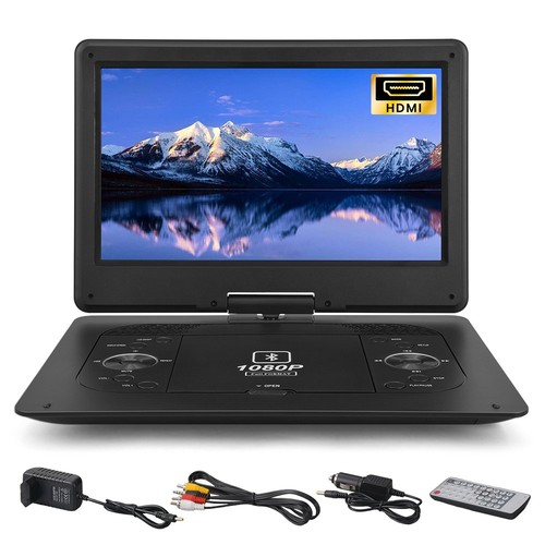 Portable dvd player swivel - 14",