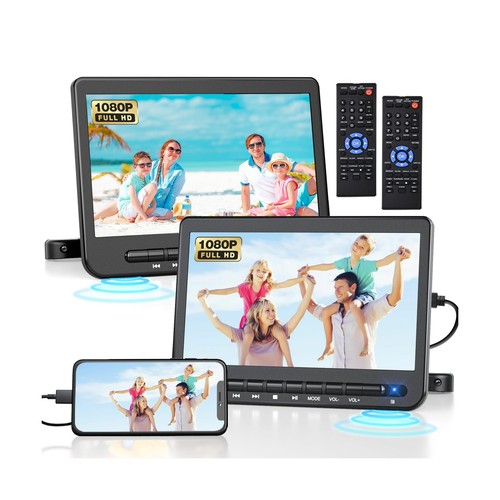 Dual headrest dvd - dual,