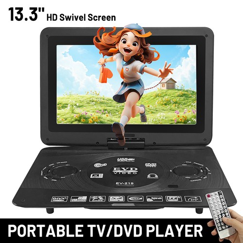Portable dvd player hd - 13.3",